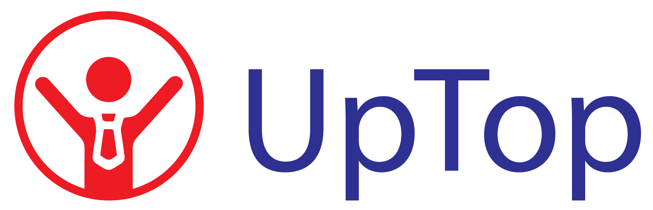 UpTop Web banner logo